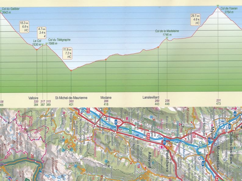 IGN89024 Routes des Grandes Alpes met GR5