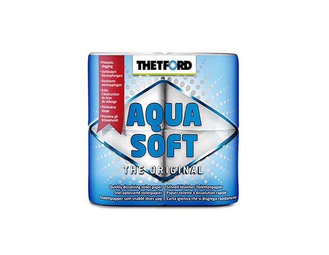 Aqua Soft Snel Oplossend Toiletpapier