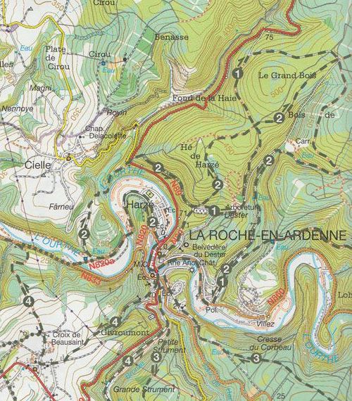 54 La Roche-en-Ardenne 1/50