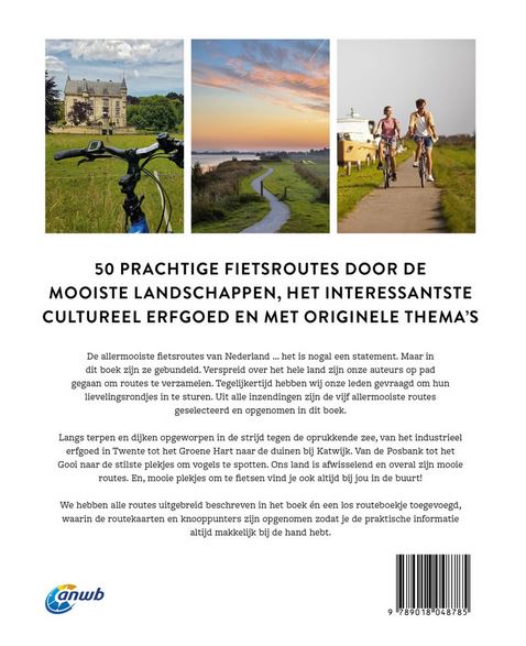 De allermooiste fietsroutes van Nederland + routeboekje