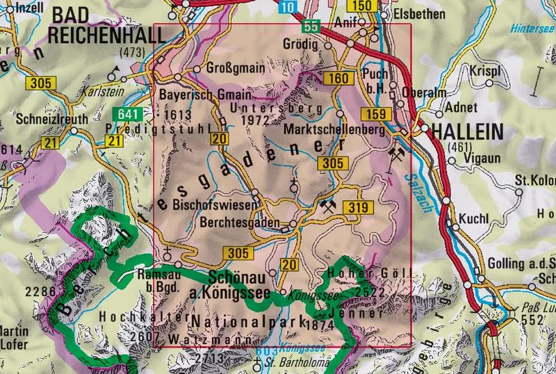 Berchtesgaden - Untersberg BY22 weg+ski