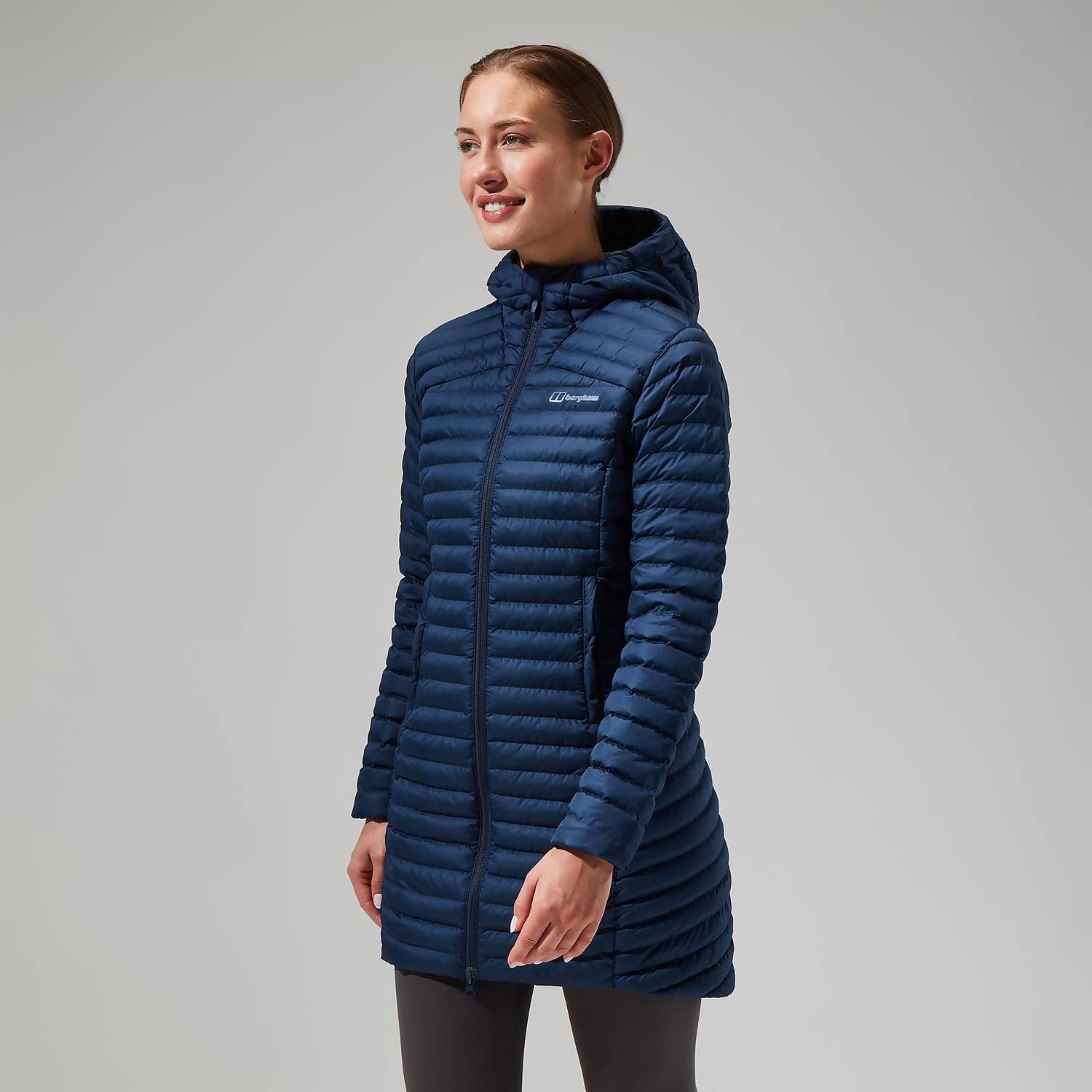 Nula Micro Long Synthetic Insulated Jacket Dames