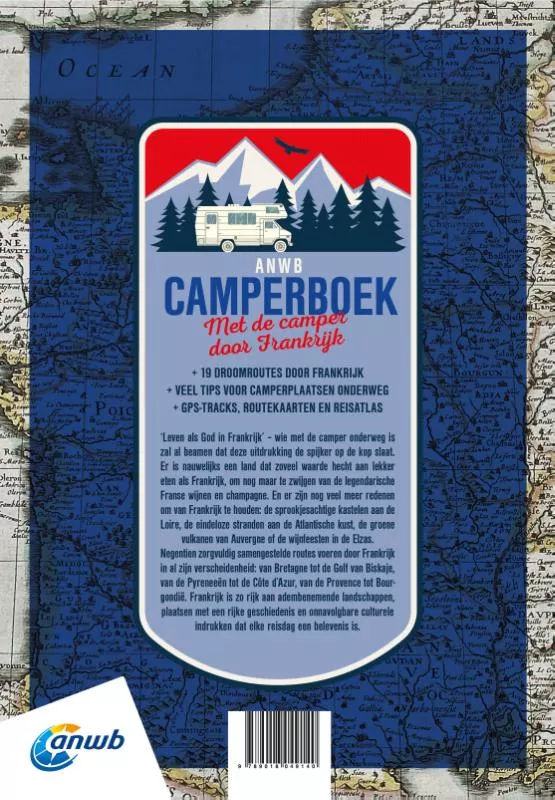 Camperboek Frankrijk - De mooiste routes met de camper