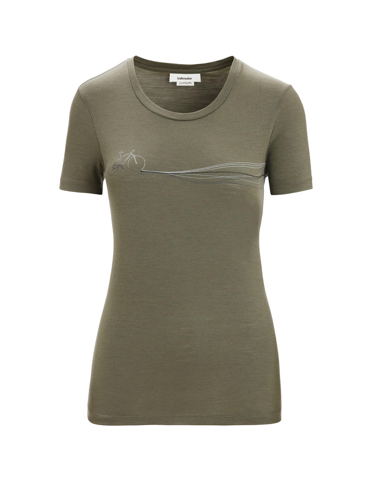 Women's Tech Lite II SS Tee Cadence Paths