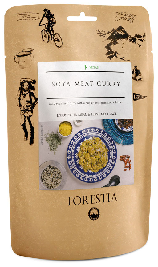 Soya Meat Curry With Long Grain & Wild Rice-SH