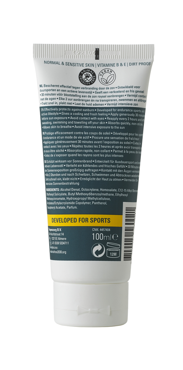 Sun Protection Sports Gel SPF30 Tube - 100 ml