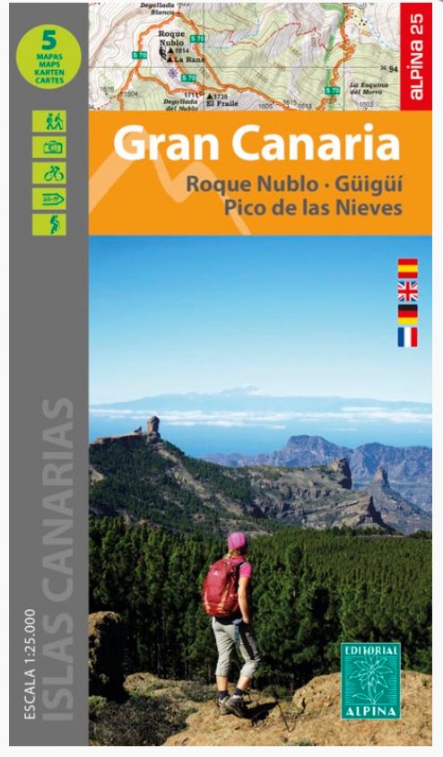 087-E25 Gran Canaria set - Roque Nublo-Güigüi-Pico de las Nieves