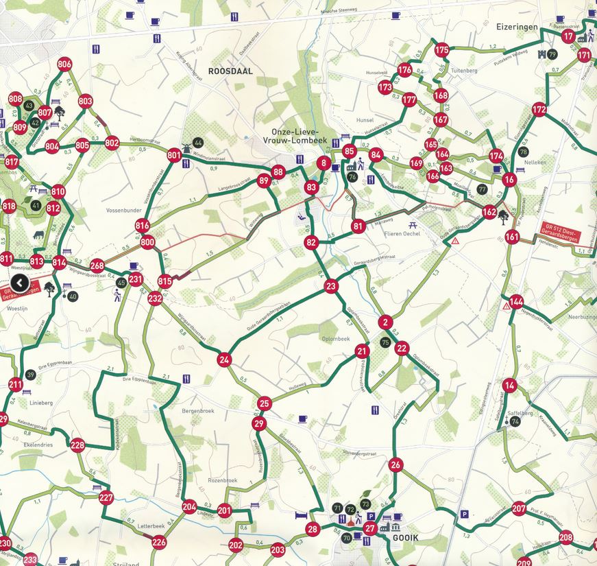 Getevallei wandelnetwerk - Vlaams-Brabant N/F/D/E