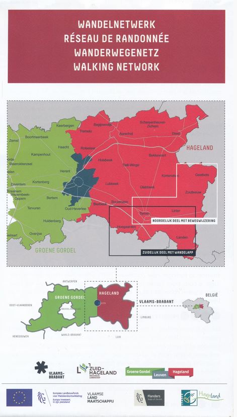 Getevallei wandelnetwerk - Vlaams-Brabant N/F/D/E