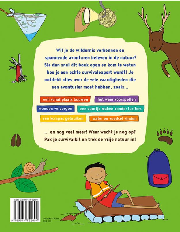 Het grote natuur survivalboek voor kinderen