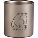 Titanium Mug Double-Wall 450ml Without Handle 