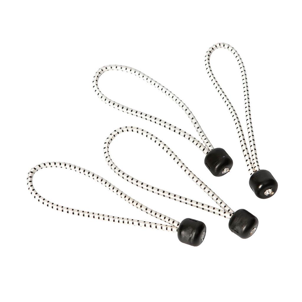 Tentspanner Elastisch - Met Knop - 15 cm - 4 Stuks