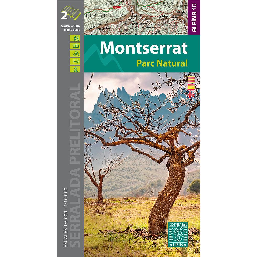 Montserrat PN map & guide - 1/5-1/10