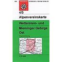 Wetterstein- & Mieminger Gebirge Ost 4/3 - 1/25