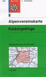 8 Kaisergebirge 1:25.000