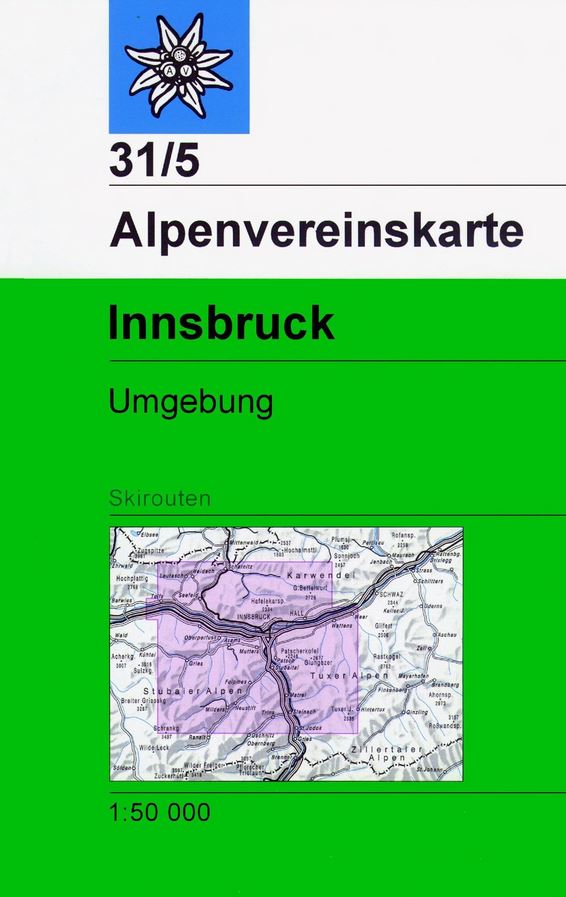 Innsbruck & omg. 31/5 ski - 1/50