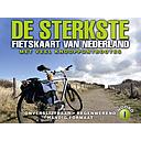 Nederland 1 Noord / Midden sterkste fietskaart r/v (r) wp - 1/200