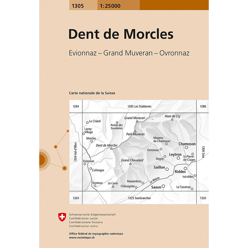 Dent de Morcles 1305 - 1/25