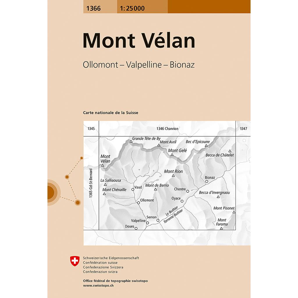 Mont Vélan 1366 - 1/25