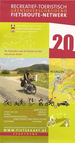 Semois meanders 20 woud Anlier fietsroute-netw. - 1/50