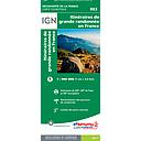 903 Frankrijk itinéraires de grande randonnée - 1/800