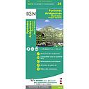 75020 Pyrénées Ariégeoises - Mont Valier - Pique d'Estats 1:75.000