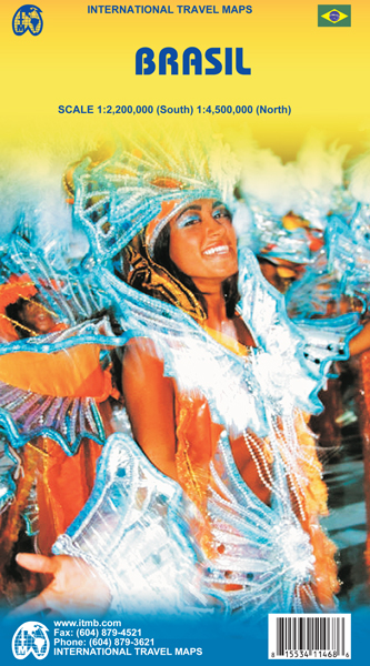 Brazilië itm hard cover r/v (r) - 1/2,2M-1/4,5M