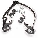 2 Ql1-Hooks With Adjustable Strap. 16 mm