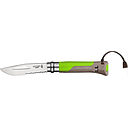 Zakmes,Opinel,Outdoor,rvs/groen,Virob,fluit,ds