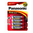 Panasonic Alkaline Battery Pro Power AA Card Of 4