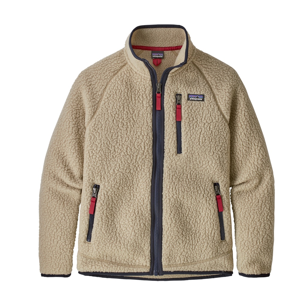 Retro Pile Jacket Kinderen