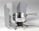 Aluminium Windscherm Oprolbaar - 18 cm hoog