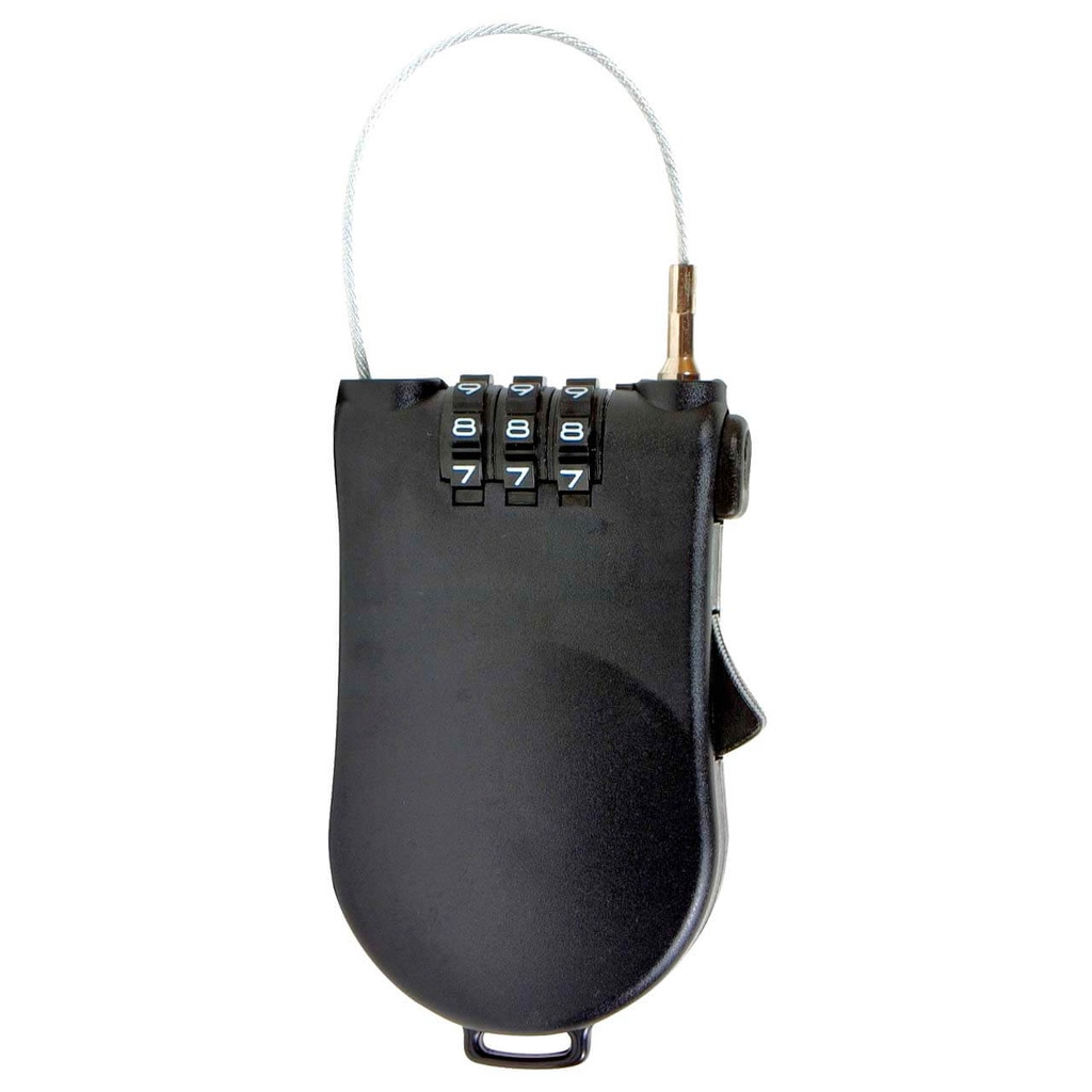 Combination Lock With Wire Loop