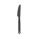 Camp Cutlery Campingbestek - Mes Kunststof Grijs