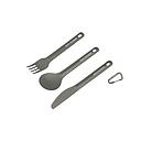 AlphaLight Cutlery Set 3pc (Knife, Fork and Spoon)