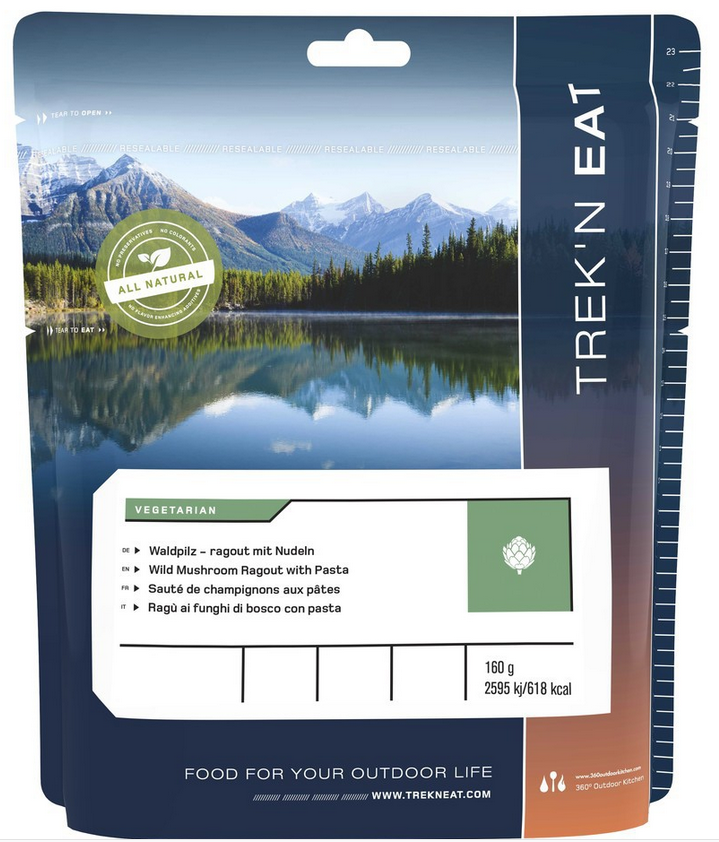 Wild Mushroom & Soya Ragout With Pasta