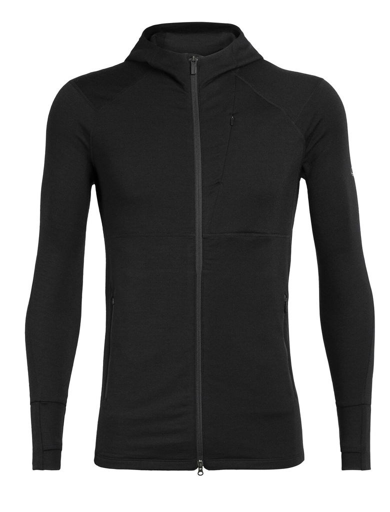 Heren Quantum II LS Zip Hood- Large