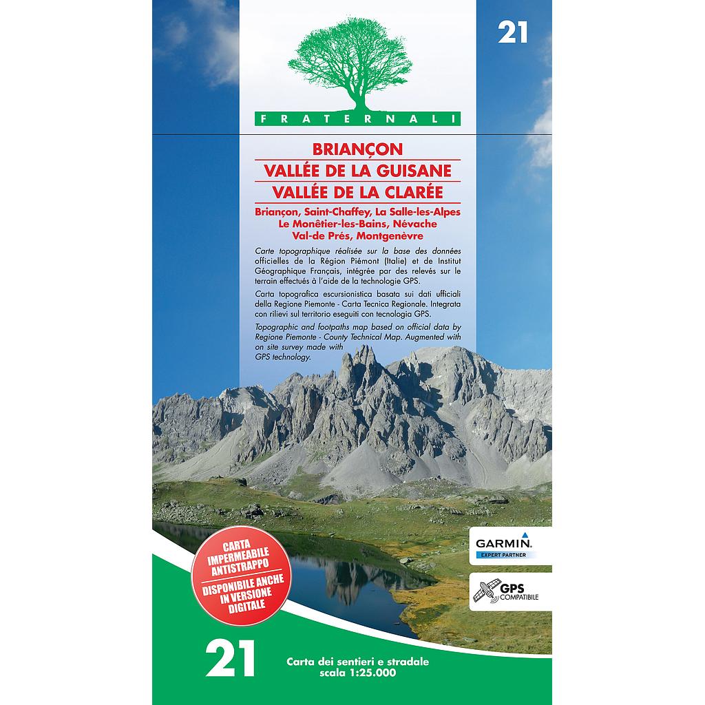 Briançon - Vallée de la Guisane- Vallée de la Clarée 1/25
