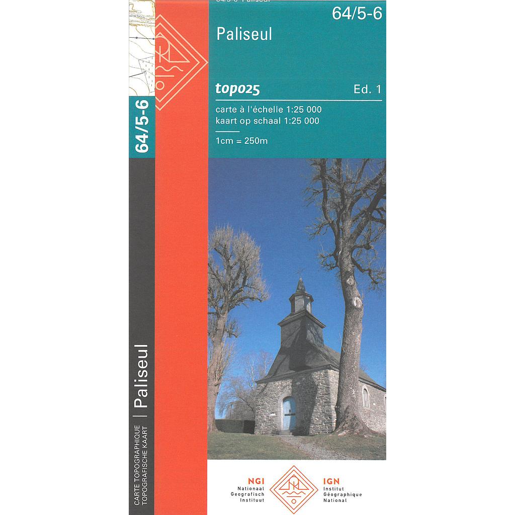 64/5-6 Paliseul 1:25 000