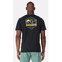 Stance Mountain Peak Tee Heren