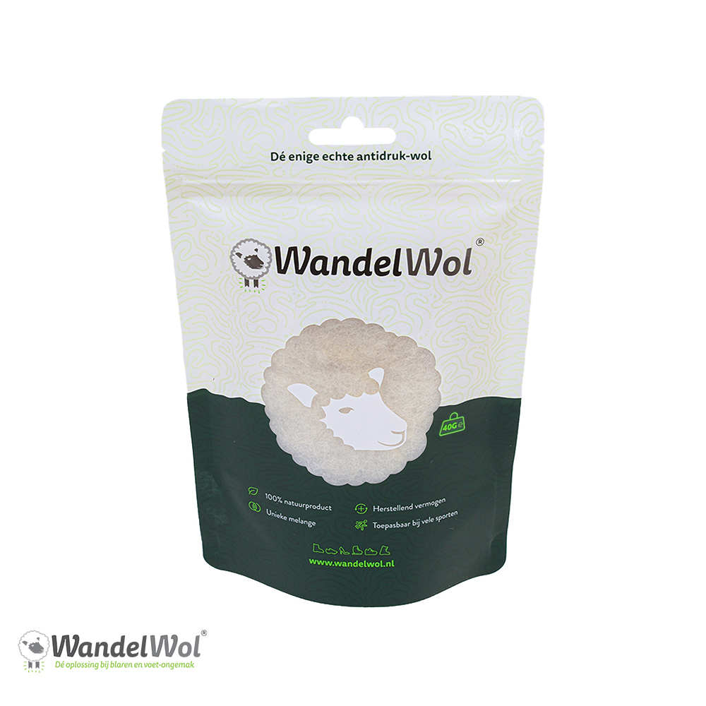 Anti-Druk Wandelwol 40 gram.