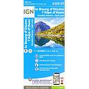 IGN 3335ET Le Bourg d'Oisans - l'Alpe d'Huez