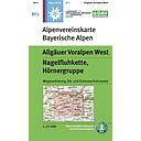 Algäuer Voralpen West BY01 weg+ski Nagelfluhkette,Hörnergrup