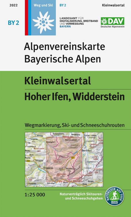 BY02 Bayerische Alpen - Kleinwalsertal - Hoher Ifen - Widderstein