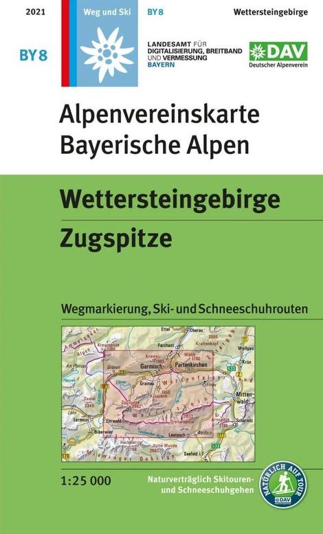 Wettersteingebirge BY08 Zugspitze weg+ski