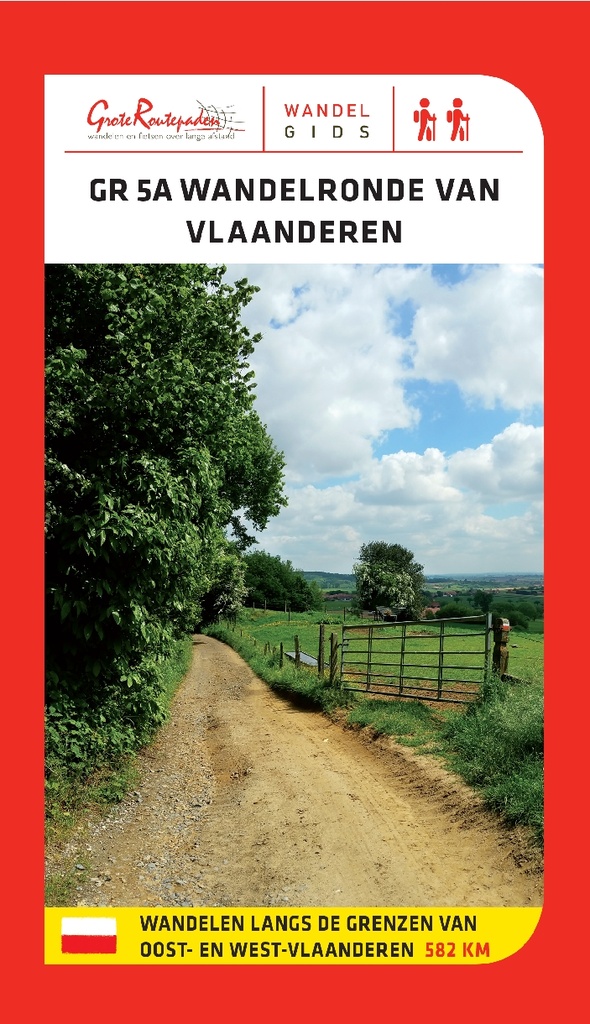 GR 5A Wandelronde Vlaanderen wandellus 582 km