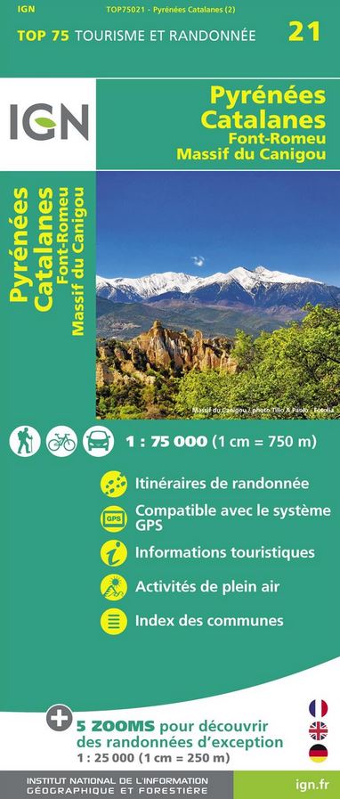 75021 Pyrénées Catalanes / Font-Romeu / Massif Canigou