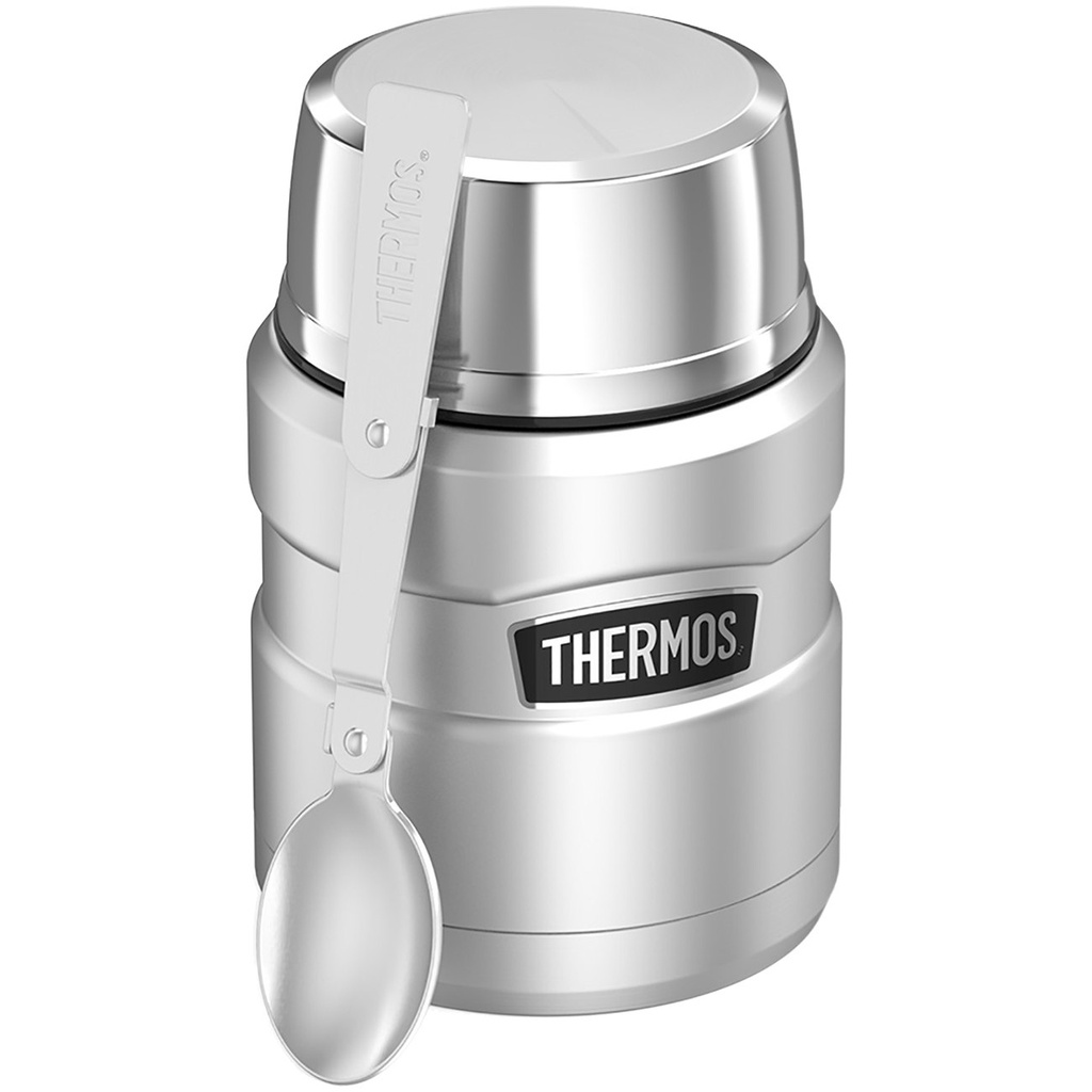Foodcontainer King with Spoon 0,47 Liter