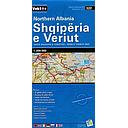 322 Noord Albanië - Shqipëria e Veriut 1:200.000