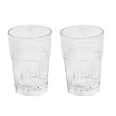 Limonadeglas Deluxe - Polycarbonaat - 2 stuks